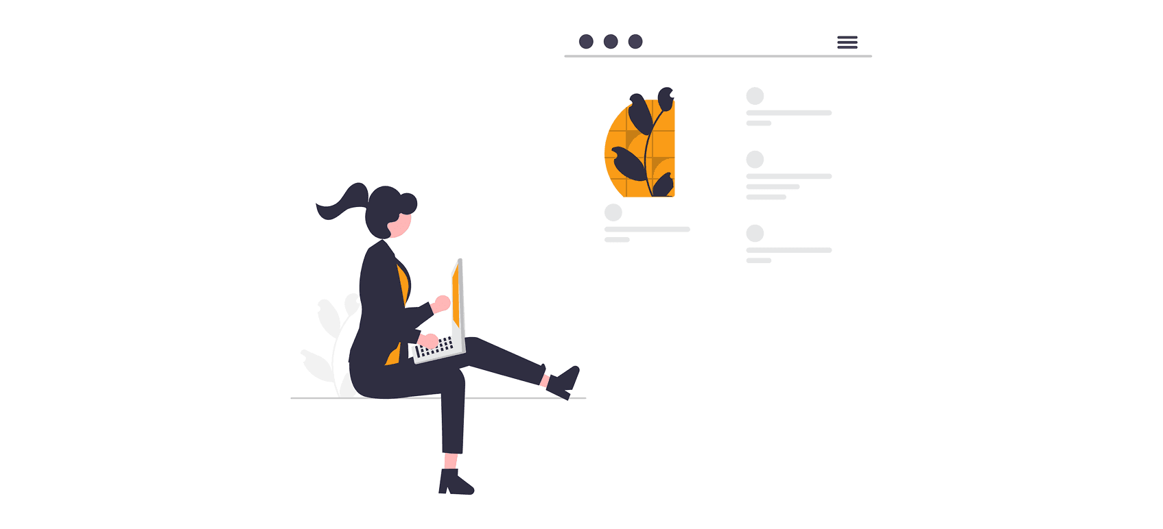 Website development image